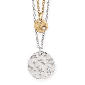 Premier Designs Over the Moon Pendant Necklace